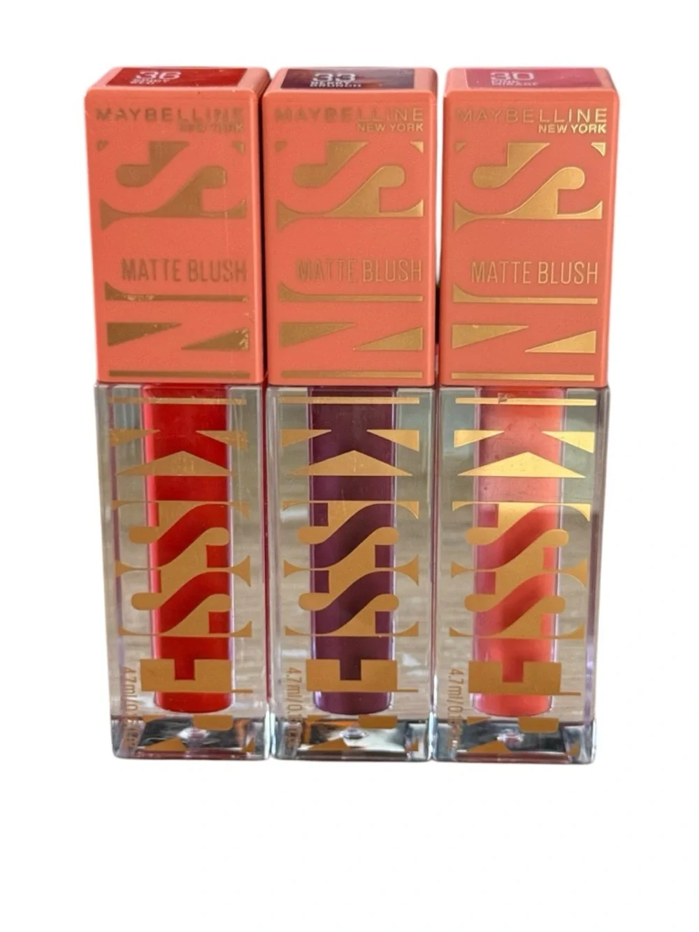 Sunkissed Radiance Maybelline Sunkisser Hazy Matte Liquid Blush Trio 36, 33, 30